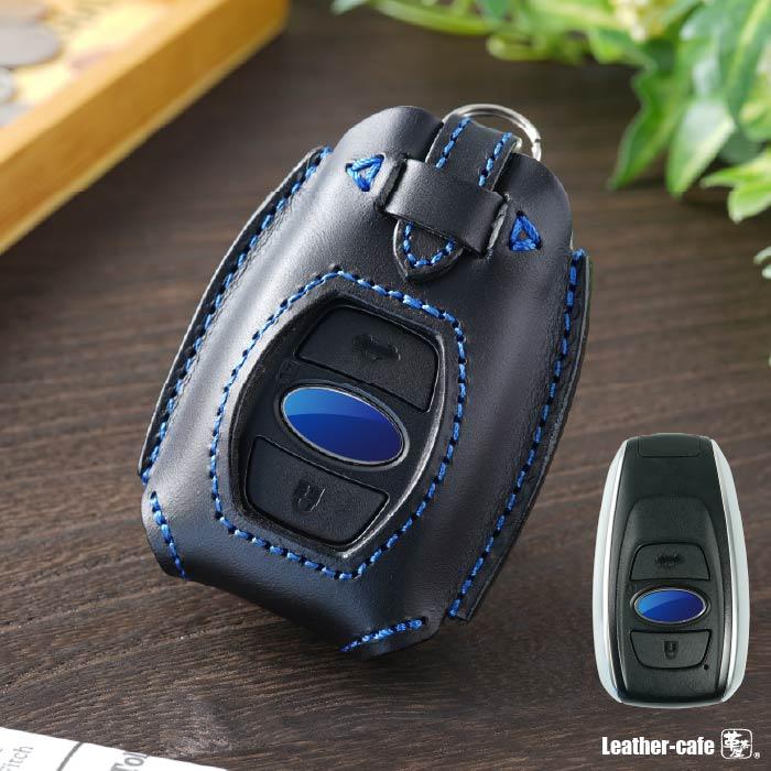 スバル キーケース メタル製 カラビナ付き 全2色 キーカバー キーホルダー 金属製 フォレスター インプレッサ WRX など スマートキー