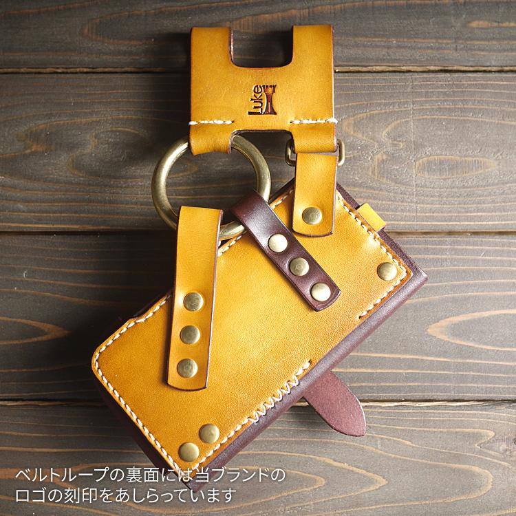 orizontas 01 サイズL レザースマートフォンホルスター スチームパンク