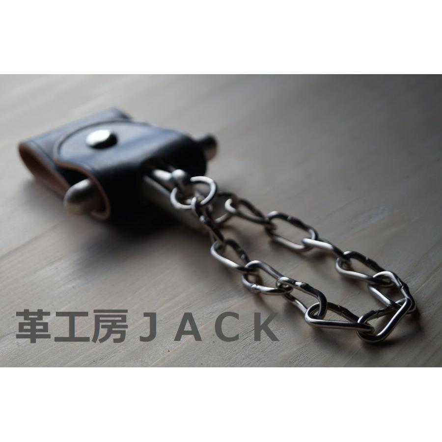 ジョニー・ラモーン肩チェーンホルダー（ホルダーのみ） : 革工房JACK