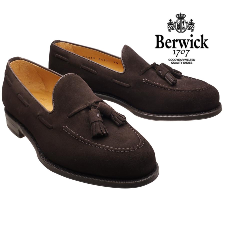 バーウィック Berwick タッセルローファー 8491 ダークブラウンスエード レザーソール Berwick 8491 Cafe Ls レザーラウンドアバウト 通販 Yahoo ショッピング