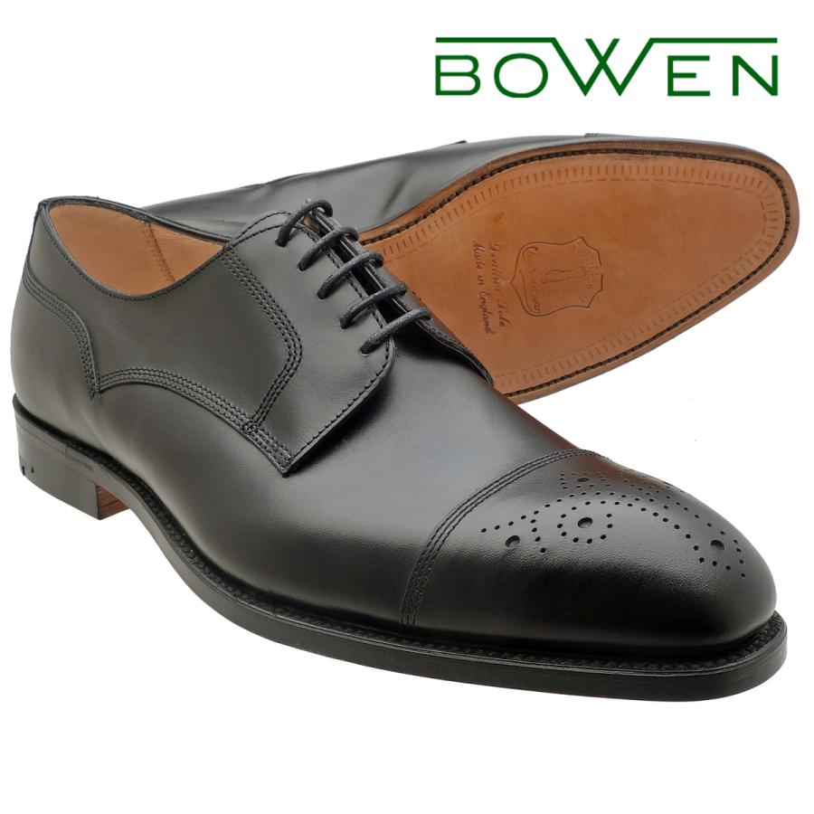 在庫限りセール Bowen ボーウェン 英国製 Regent メンズ ビジネスシューズ ストレートチップメダリオン リージェント ブラック 紳士靴 革靴 本革 Bowen Regent B レザーラウンドアバウト 通販 Yahoo ショッピング
