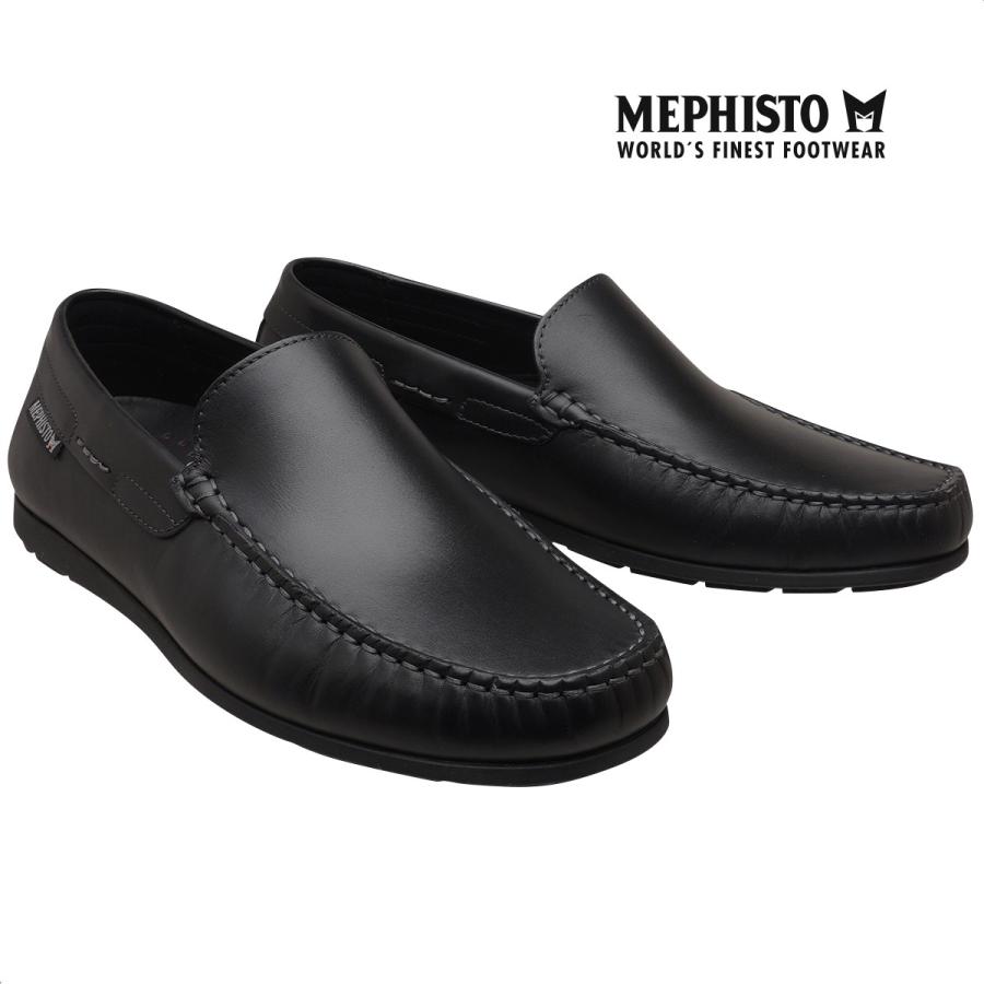 メフィスト 正規品 靴 Mephisto Algoras Black モカシン スリッポン ウォーキングシューズ メンズ 革靴 紳士靴 Mephisto Algoras 384 レザーラウンドアバウト 通販 Yahoo ショッピング