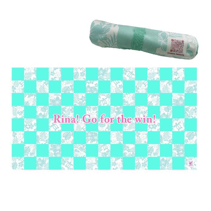 プロサーファー松永莉奈監修】 ビーチタオル 大判 速乾 150×80cm