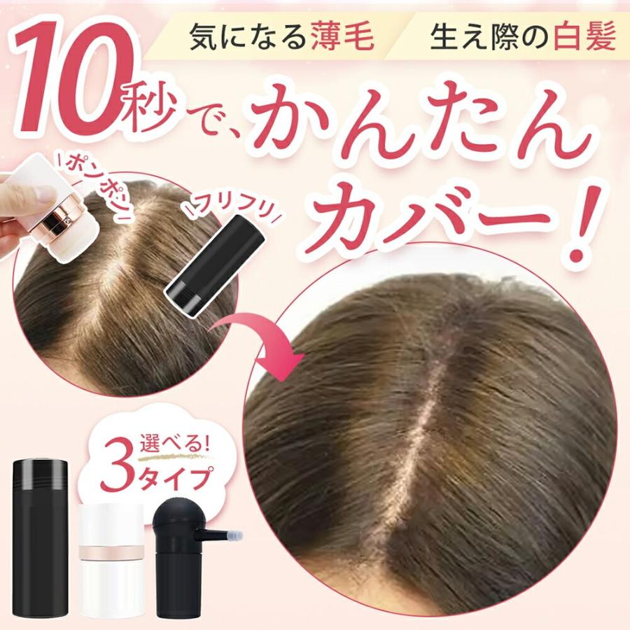 ヘアファンデーション 白髪かくし パウダー ファンデ 白髪隠し ヘアパウダー 薄毛隠し 白髪染め 部分染め はげ隠し 粉 増毛パウダー 女性 男性 | ブランド登録なし