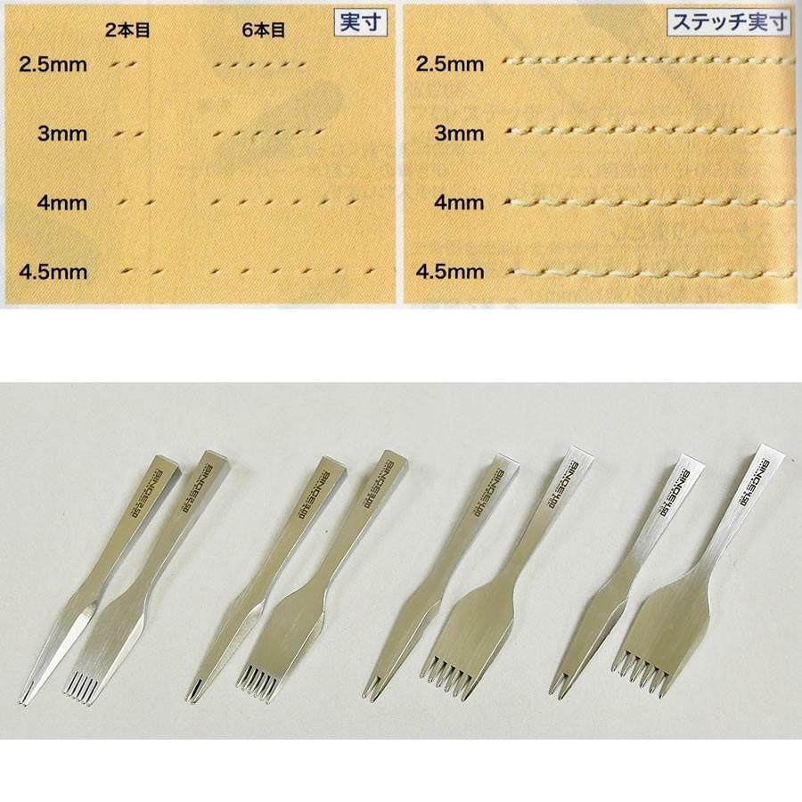 SINCE菱目打セット 協進エル53321 レザークラフト用品 工具 道具_6