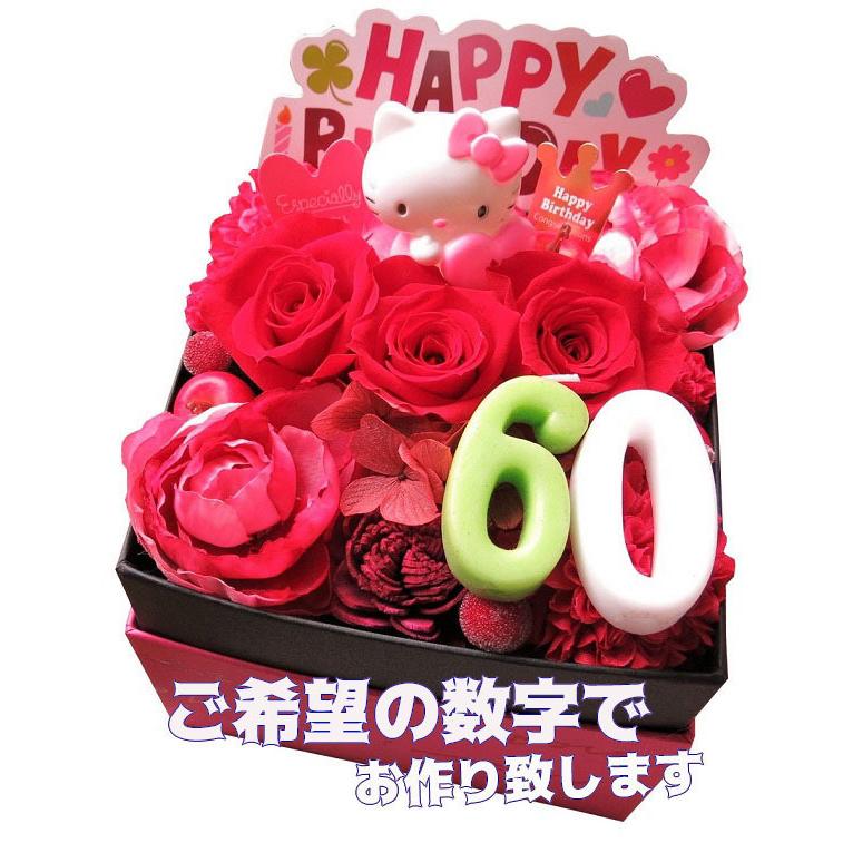 sanrio（サンリオ） 還暦祝いプレゼント 60歳 お祝い 数字60入り