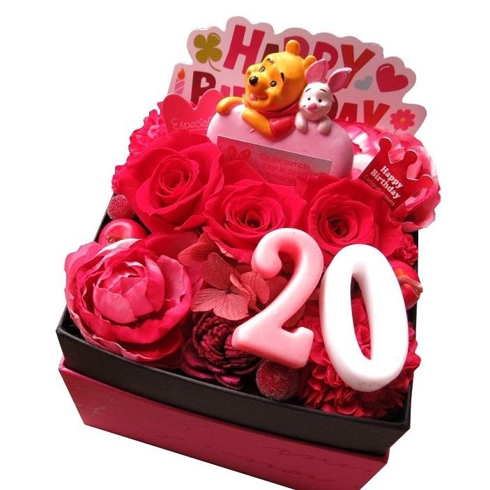 周年 お祝い 歳 誕生日プレゼント ディズニー プーさん ピグレット ハート 花束風ギフト ボックス入り 赤系カラー プリザーブドフラワー入り ギフト Box Ppheart Red Suuzi2 09 3 フラワーガーデンリーブス 通販 Yahoo ショッピング
