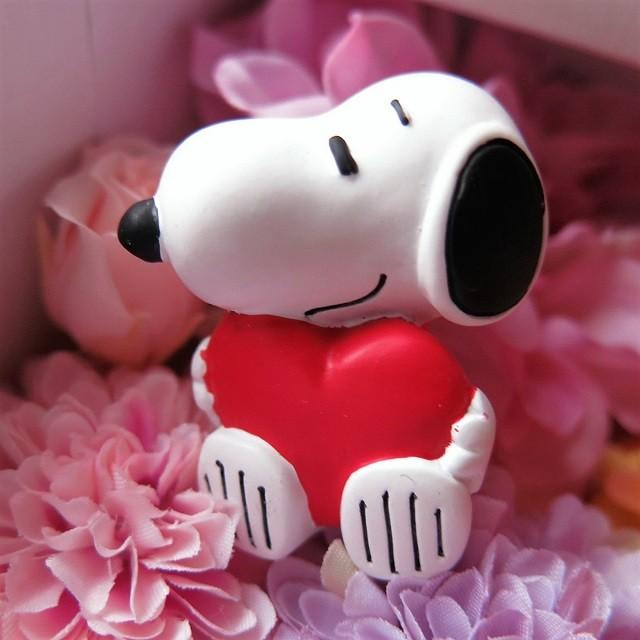 高品質 結婚祝い 結婚記念日 スヌーピーハート 横長ボックス プリザーブドフラワー入り 花 サプライズ Swsj Org