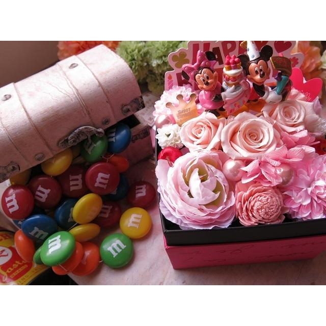 Disney（ディズニー） 誕生日プレゼント 彼女 ミッキー ミニー 花束風