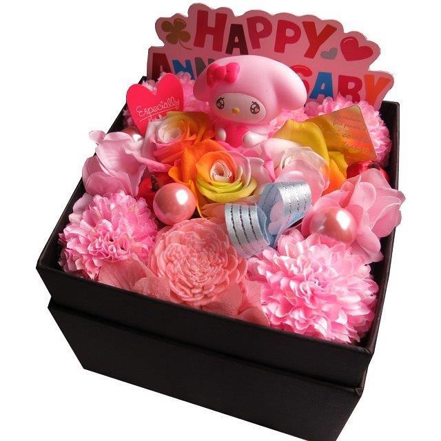 sanrio プリザーブドフラワー マイメロ 母の日 花 マイメロディ