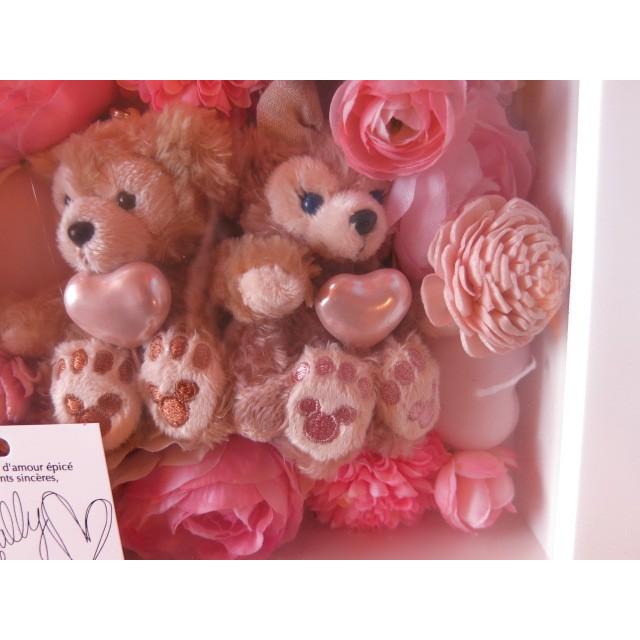 Disney（ディズニー） ダッフィー シェリーメイ 花 プレゼント 額