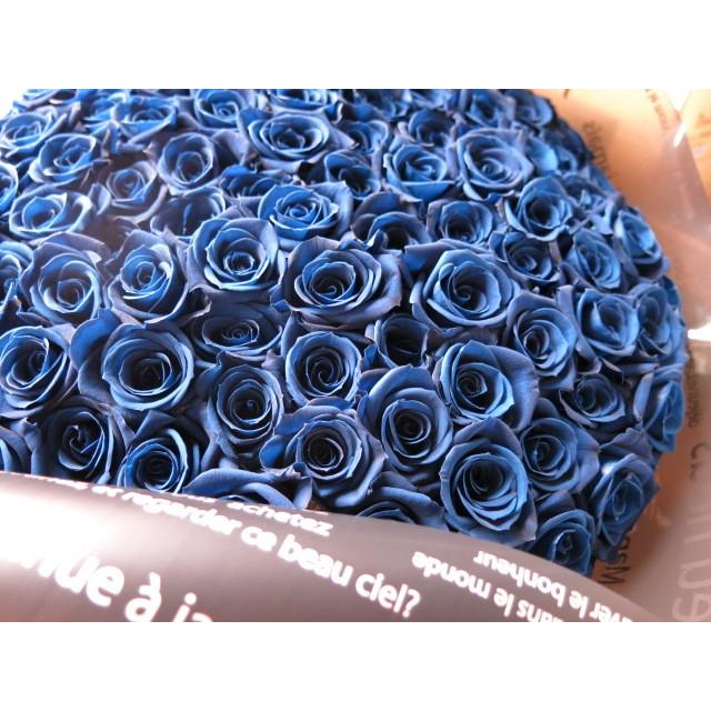 青バラ プロポーズ 100本 花束 プリザーブドフラワー プロポーズ おすすめのフラワーギフト プレゼント先へのお届け 配送日指定も可能です Pre Ao100 002 フラワーガーデンリーブス 通販 Yahoo ショッピング