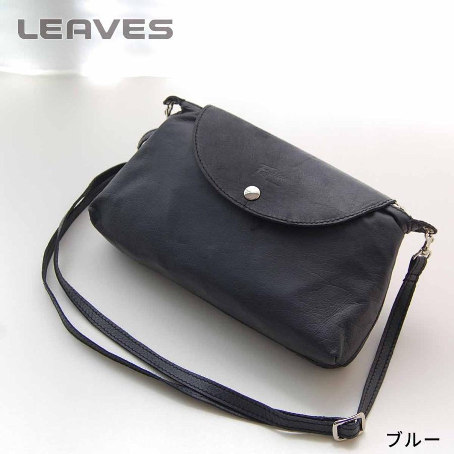 LEAVES(リーブス) しなやかな牛革のショルダーポーチ LF-715｜leaves｜09