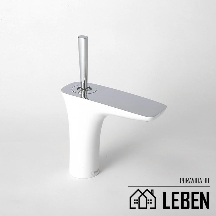 Hansgrohe ハンスグローエ PURAVIDA プラビダ 110 シングルレバー洗面混合水栓 110 [15070400]｜leben