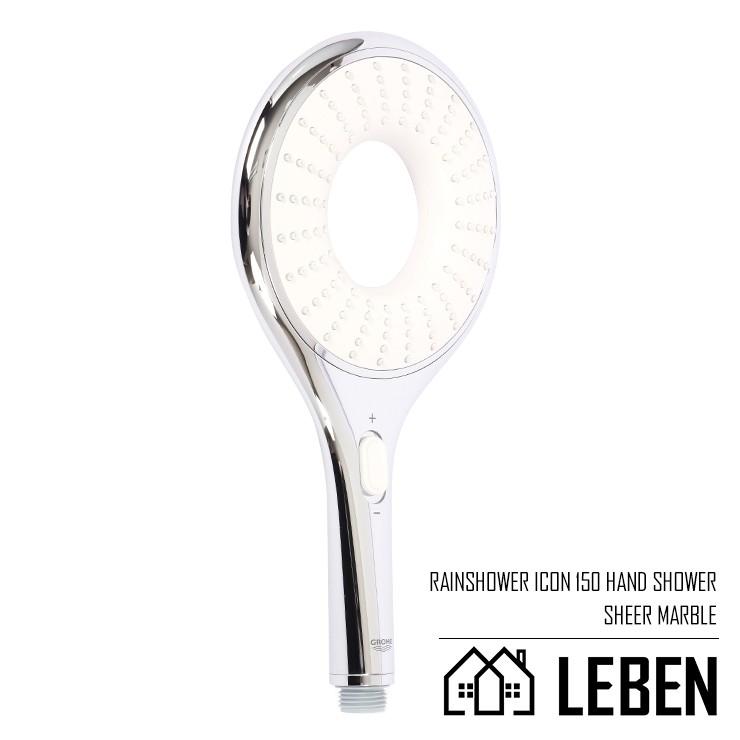 グローエ GROHE Rainshower Icon 150 カラー：SHEER MARBLE レインシャワー アイコン 150mm シャワー