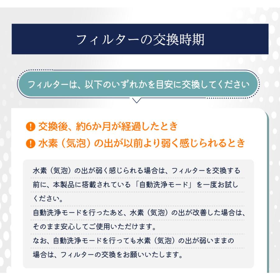 交換用フィルターカートリッジ 2本セット BellWelle 150ml専用 水素