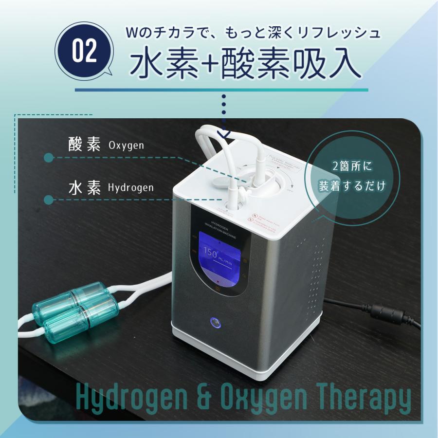 水素吸入器 150ml 高濃度水素生成器 毎分水素約 届いてすぐ使える