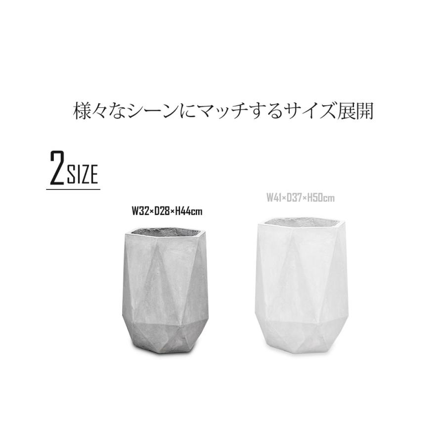 k18 菱形の花鳥柄　鉢 leben_planter-d-32