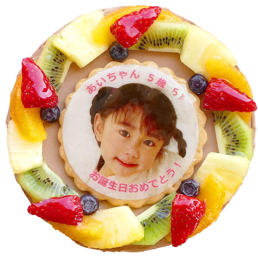 写真ケーキ フルーツ生チョコクリーム 5号 敬老の日 ギフト フォトケーキ イラスト Choco 5 Cookie Cake Express 通販 Yahoo ショッピング