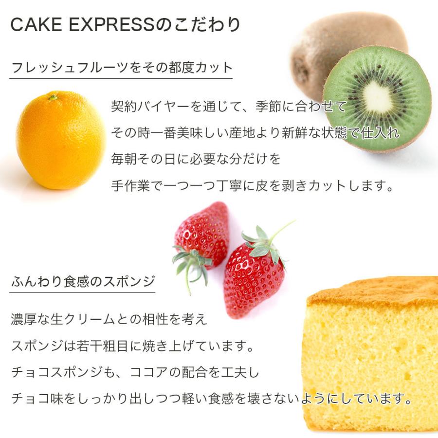 フルーツ生チョコクリームケーキ 6号 バレンタイン バースデーケーキ 誕生日ケーキ Choco 6 Cake Express 通販 Yahoo ショッピング
