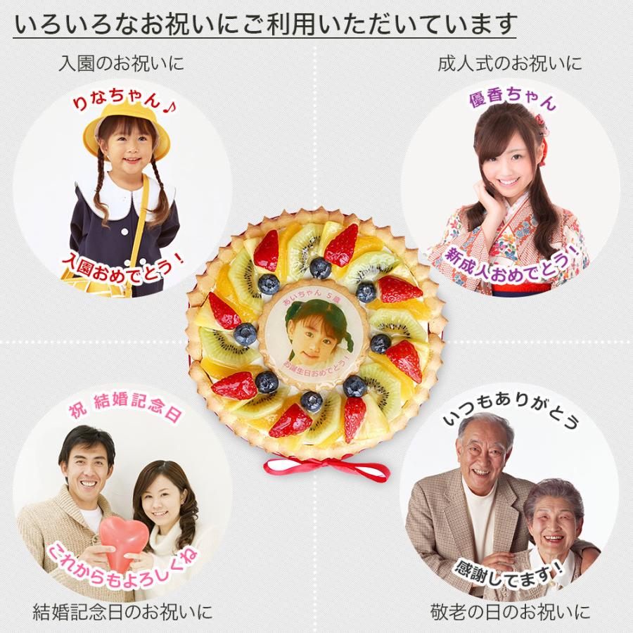 写真ケーキ ビスキュイ付フルーツ生クリーム 6号 お中元 ギフト フォトケーキ イラスト Cream 6 Bp Cake Express 通販 Yahoo ショッピング