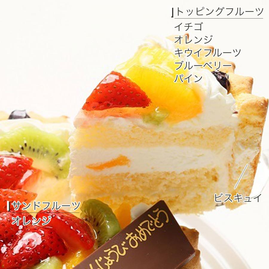 人気を誇る ビスキュイ付フルーツ生クリームケーキ 7号 バースデーケーキ 誕生日ケーキ 11 14名様用 Wantannas Go Id