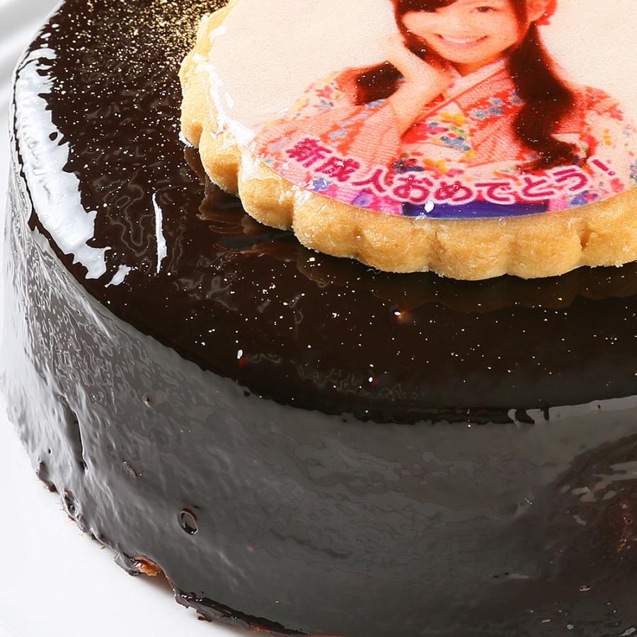写真ケーキ ザッハトルテ チョコレートケーキ 5号 フォトケーキ イラスト プリント Sachertorte P Cake Express 通販 Yahoo ショッピング