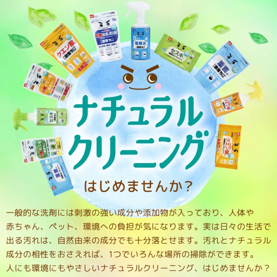 セスキ 【泡スプレー本体 400ml】 激落ちくん 日本製 レック ナチュクリ 「ナチュラルクリーニング」ボトル｜lecdirect｜07