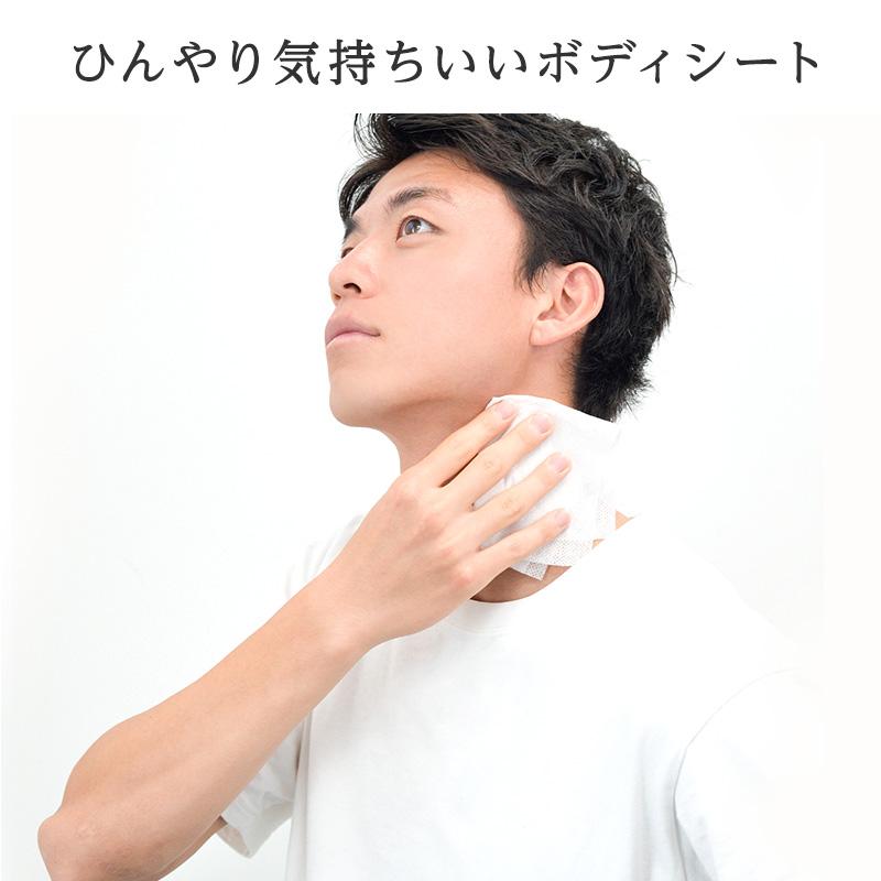 LEC（レック） ボディーシート 汗拭きシート デオドラントシート