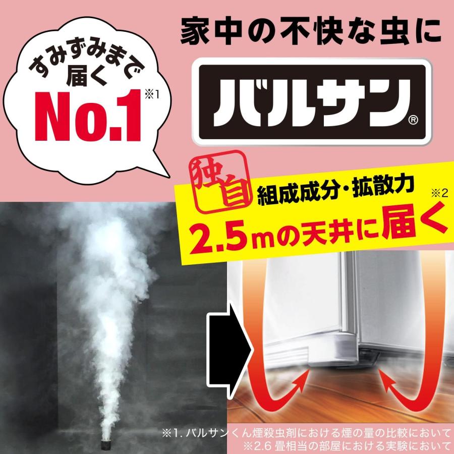 バルサン 煙タイプ ワンタッチ (6〜8畳用) 3個セット 不快害虫 バルサン 煙タイプ ワンタッチ (6〜8畳用) 3個セット 不快害虫
