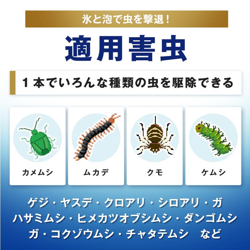 LEC（レック） バルサン 氷殺バブルスプレー 殺虫剤 スプレー 害虫駆除