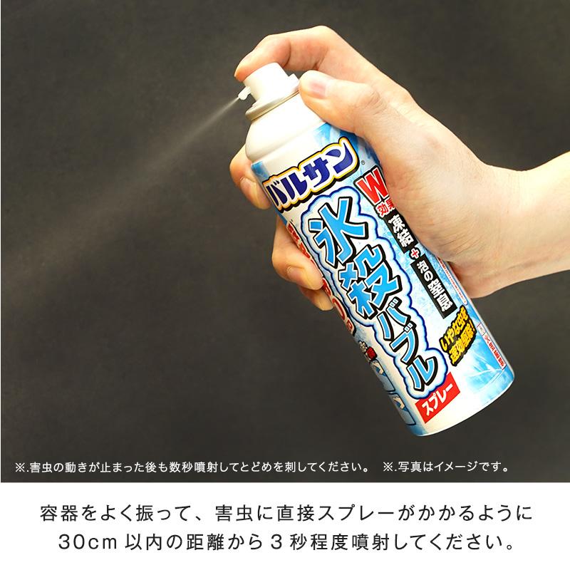 LEC（レック） バルサン 氷殺バブルスプレー 殺虫剤 スプレー 害虫駆除