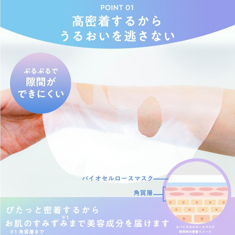 パック フェイスパック シートマスク フェイスマスク 顔パック フェイスマスクシート シートパック medene メデネ バイオセルロースマスク 毛穴肌 6個セット |  | 03
