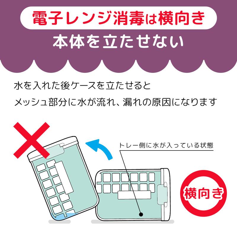格安 3way 哺乳びん 消毒ケース レック 消毒器 薬液消毒 優しいミントグリーンカラー 男女兼用