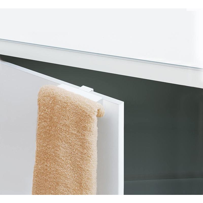 素晴らしい品質 シンクドア用 タオルクリップ 引っ掛け タオル掛け キッチン 台所 洗面台 ふきん掛け タオルバー タオルホルダー ホワイト レック Materialworldblog Com