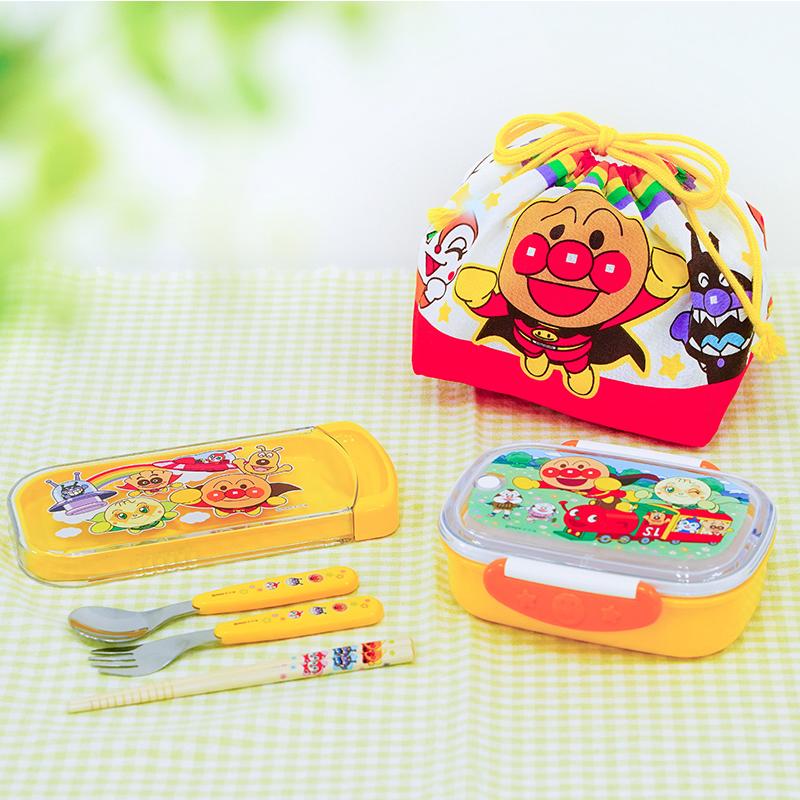LEC アンパンマン キッズ お弁当グッズ お弁当箱 袋 巾着 巾着袋