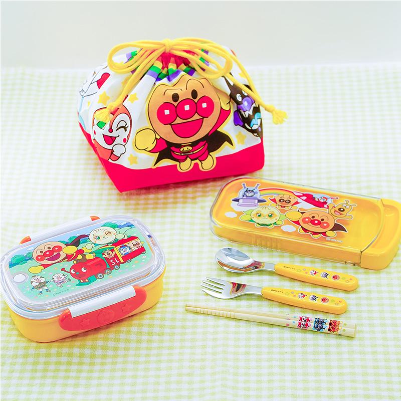 LEC（レック） アンパンマン キッズ お弁当グッズ お弁当箱 袋 巾着