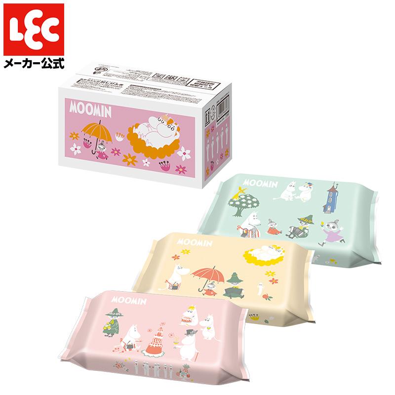LEC（レック） ムーミン おしりふき 80枚×12個入 おしり拭き お尻拭き