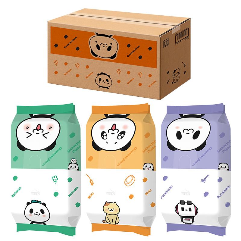 LEC（レック） お買いものパンダ！ 純水99% 手口ふき 60枚×24個入 手口