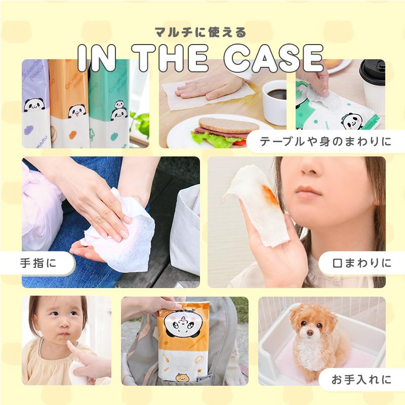 LEC（レック） お買いものパンダ！ 純水99% 手口ふき 60枚×24個入 手口
