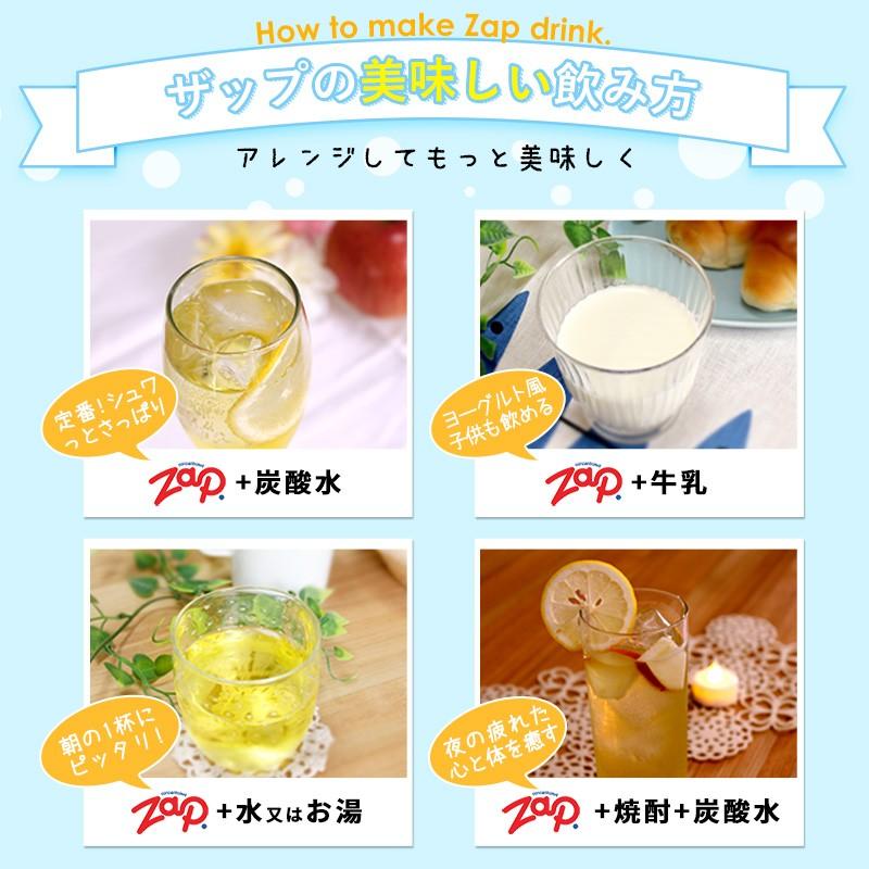 りんご酢 健康 おいしい バーモント酢 ザップ  濃縮タイプ 900ml×6本セット zap 30年のロングセラー レック｜lecdirect｜05