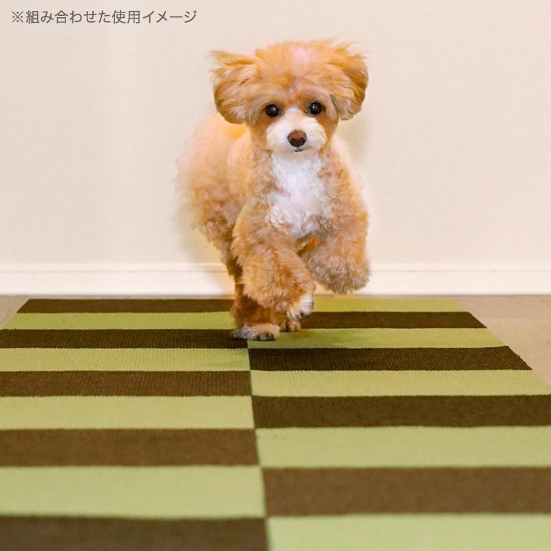吸着 タイルマット ぴたQ 30×30cm 9枚入 /ブラウン/ベージュ/グリーン