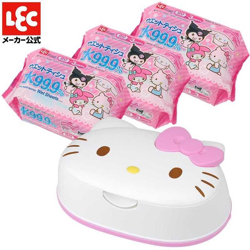 キティ ケースとウエットティシュ80枚 10個のセット サンリオ ハローキティ Hello Kitty キティちゃん レックダイレクト 通販 Paypayモール