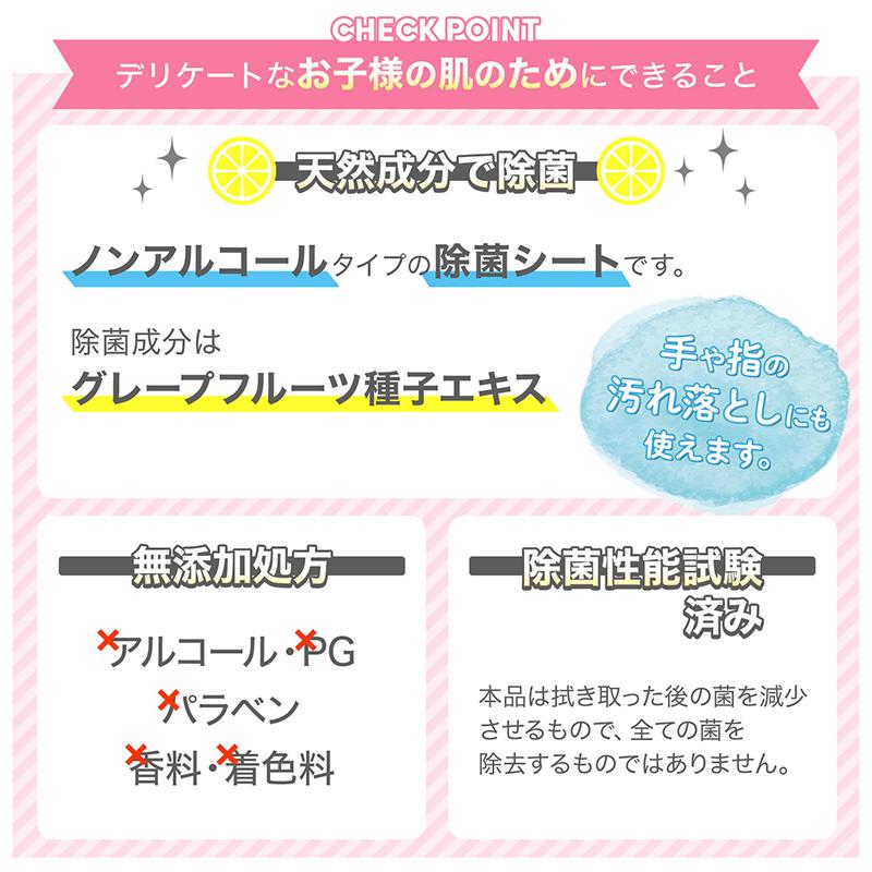 終売：バイキンマン ウェットティッシュ フタ 1個 ＆ ノンアルコール 除菌シート 9個 セット ベビー キッズ 赤ちゃん ベビー用品 キャラクター | LEC | 08