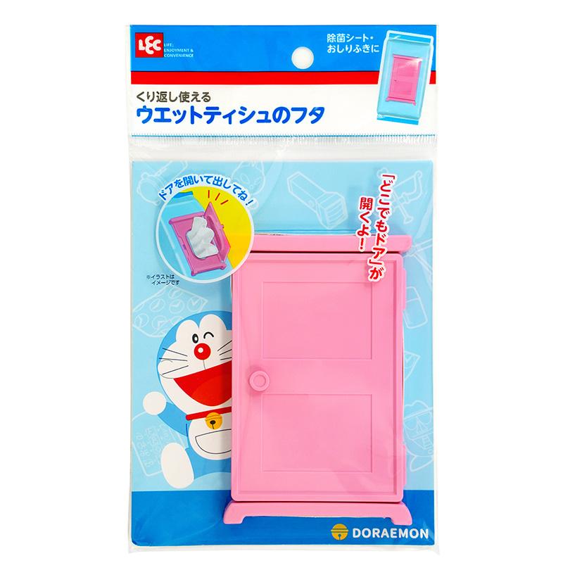 LEC（レック） ウェットティッシュ 80枚入×9個 ＆ どこでもドア型 フタ