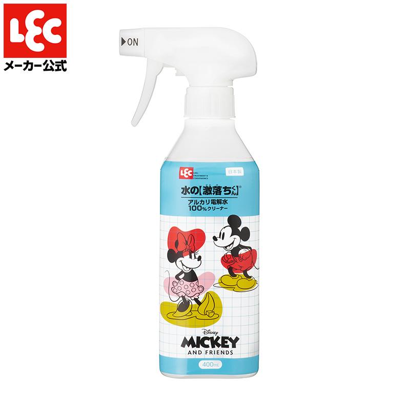 ディズニー アルカリ電解水 マイクロファイバークロス ふきん 電解水 マルチクリーナー 油汚れ 洗剤 メラミンスポンジ 激落ちくん ミッキーマウス レック lec | LEC | 06