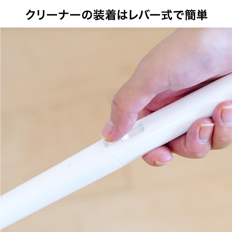 トイレブラシ トイレ掃除 流せるトイレブラシ 洗剤入 流せる トイレ トイレ掃除グッズ 使い捨て ブラシ 便器掃除ブラシ 激落ちくん 本体＋クリーナー15個 レック | LEC | 11