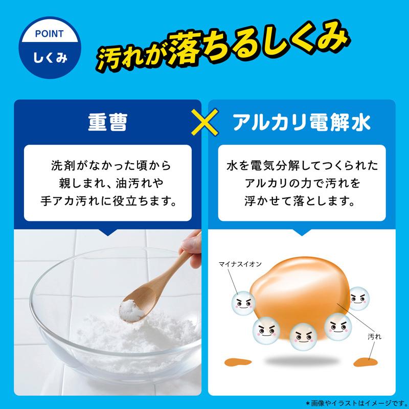 激落ちくん 超厚ウエットシート 30枚入　重曹1個＋セスキ1個＋クエン酸1個セット レック 激落くん 水拭き 拭き掃除 掃除 ウェットシート お掃除クロス lec | LEC | 08