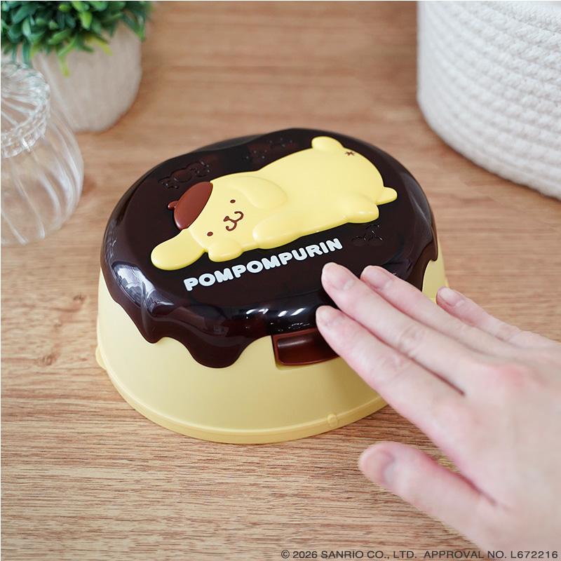 サンリオ ポムポムプリン ウエッティシュケース(ウェットティッシュ1個入)+手口ふき9個セット ウエットティッシュ ノンアルコール 日用品 レック lec | LEC | 12