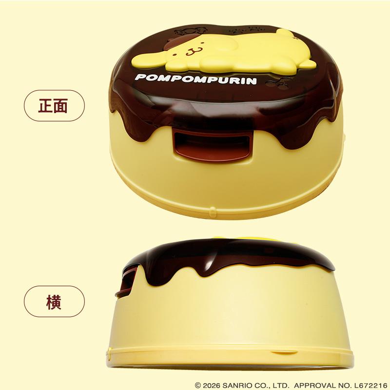 サンリオ ポムポムプリン ウエッティシュケース(ウェットティッシュ1個入)+手口ふき9個セット ウエットティッシュ ノンアルコール 日用品 レック lec | LEC | 08